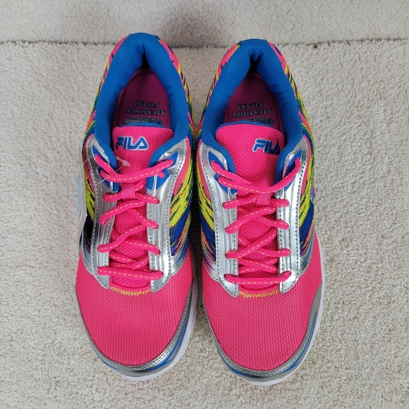 Fila Multi Color Women's Tempera Cool Max Memory Road Running Sneaker Sz 9.5 NEW - Picture 9 of 12